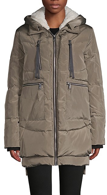 sam edelman faux fur trimmed parka