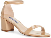 stuart weitzman kelli suede knot slide sandals