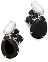 Thumbnail for your product : Tom Binns Dumont Noir Crystal Stud Earrings