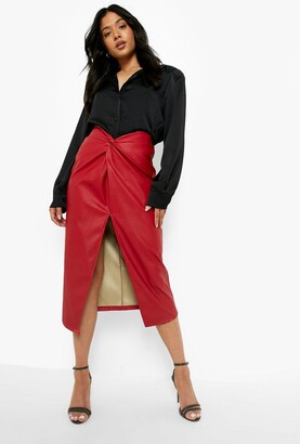 boohoo Red Women's Skirts with Cash Back | Shop the world's 