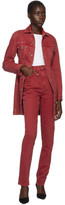 Thumbnail for your product : Helmut Lang Red Femme Spikes Comfort Jeans