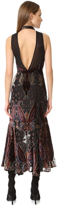 Free People Hands to Hold Burnout Maxi Dress