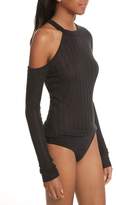 Thumbnail for your product : Twenty Lookout One-Shoulder Jersey Bodysuit