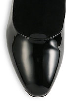 Thumbnail for your product : Giorgio Armani Suede & Patent Leather Flat Ankle Boots