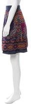 Thumbnail for your product : Etro Floral Print Knee-Length Skirt