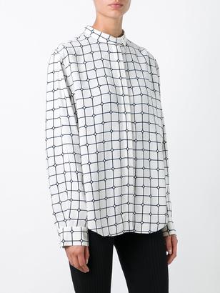 Courreges 'Grid' shirt - women - Viscose - 40