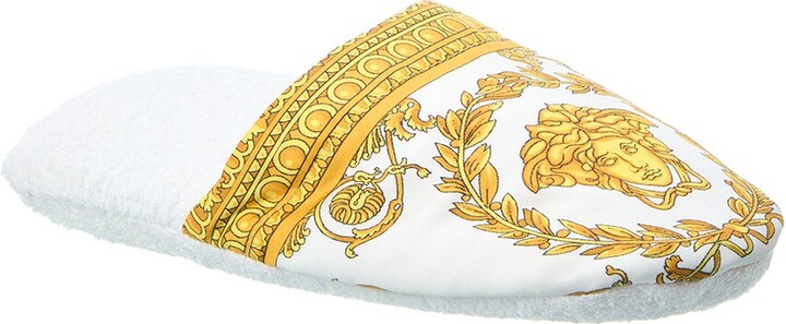 versace palm slippers price
