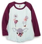 Thumbnail for your product : Tea Collection 'Festliches Reh' Raglan Tee (Toddler Girls, Little Girls & Big Girls)