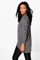 Thumbnail for your product : boohoo Ellie Zip Through Knitted Top