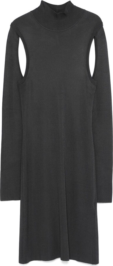 Helmut Lang Cut-Out Detailing Minidress