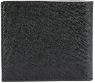 Prada Logo Bi-Fold Wallet