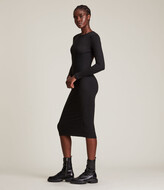 Thumbnail for your product : AllSaints Molly Long Sleeve Dress