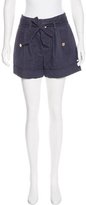 Thumbnail for your product : Kate Spade Pleat-Trimmed Tailored Shorts