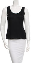 Thumbnail for your product : J. Mendel Silk Sleeveless Top
