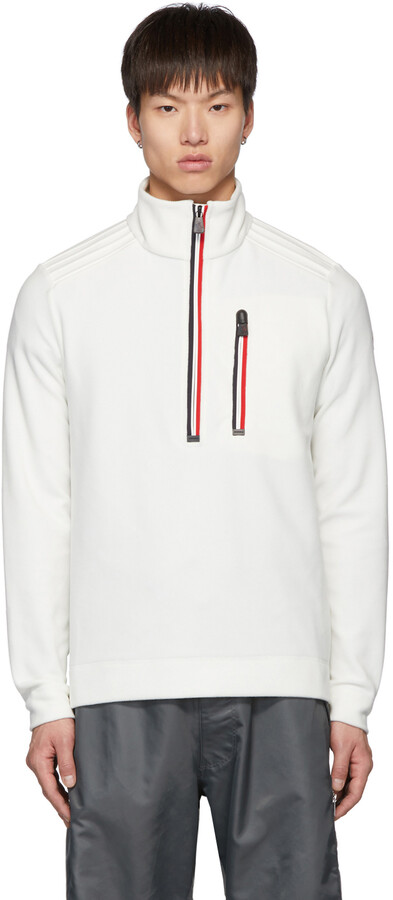 half zip fleece sweater