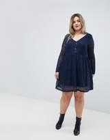 Thumbnail for your product : Junarose Lace Botton Down Dress