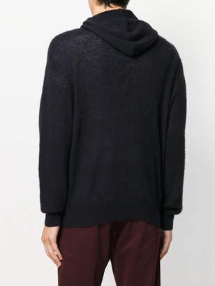 Roberto Collina knitted hoodie