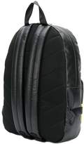 Thumbnail for your product : Diesel logo patch backpack