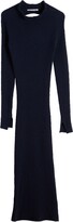 Thumbnail for your product : Acne Studios Kennice Ribbed Long Sleeve Slub Midi Sweater Dress