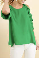 Thumbnail for your product : Umgee USA Cold Shoulder Ruffle