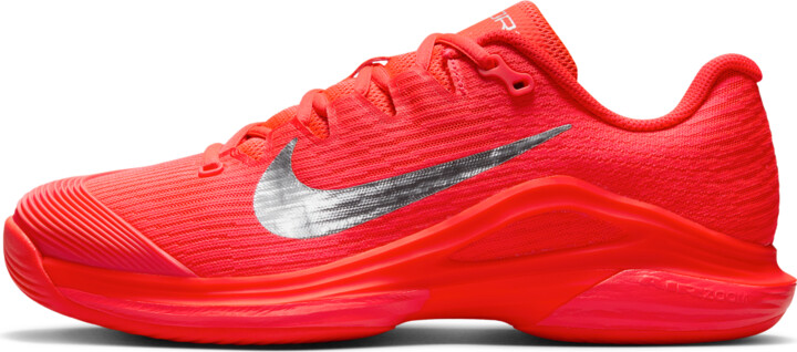 Nike Women's Vapor 12 Premium Hard Court Tennis Shoes in Red | HQ2595-600