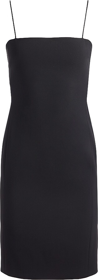 Women's Ada Peekaboo Bustier Midi-Dress - Black Off White - Size 12