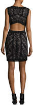 Thumbnail for your product : Nicole Miller Lace Combo Sheath Dress
