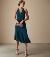 Thumbnail for your product : Reiss FIONA BEADED STRAPPY MIDI DRESS Teal