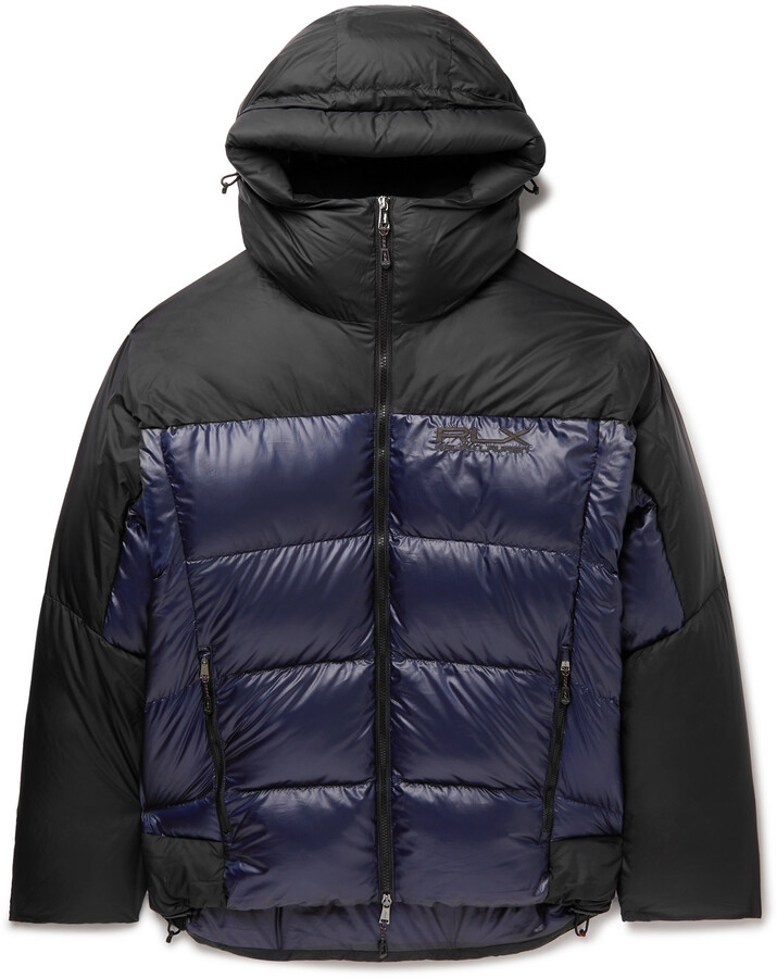 Polo Ralph Lauren Carlton Panelled Quilted Recycled Ripstop Hooded ...