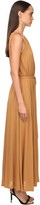 Thumbnail for your product : Max Mara Pleated Jersey Crepe Midi Dress