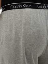 Thumbnail for your product : Calvin Klein Underwear Logo-print Stretch-cotton Pyjama Trousers - Mens - Grey