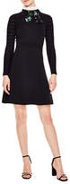 Thumbnail for your product : Sandro Notting Hill Clemence Bow Collar Dress
