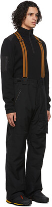 Ermenegildo Zegna Black Outdoor Capsule Wool Technical Ski Trousers