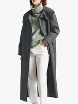 Thumbnail for your product : Ted Baker Kayleeh Wrap Neck Long Coat, Dark Blue