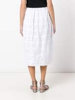 Thumbnail for your product : Simone Rocha front bow eyelet skirt