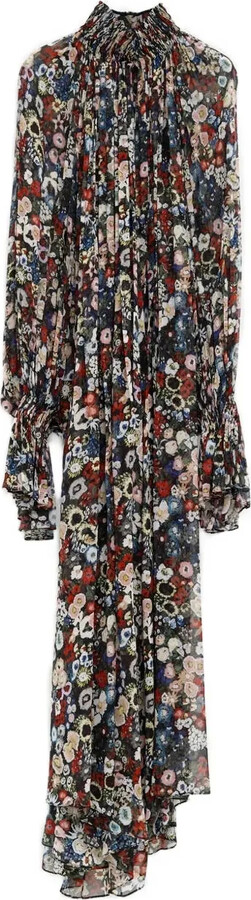 KHAITE Edgar floral maxi dress