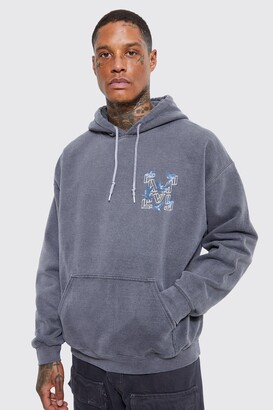 即購入OK ACID WASH SWEAT HOODIE セットアップ-
