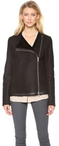 Thumbnail for your product : Theory Gabrelle Shearling Leather Coat