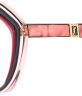 Thumbnail for your product : Yves Saint Laurent Pre-Owned Cat Eye Optical Glasses