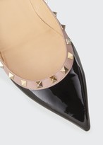 Thumbnail for your product : Valentino Garavani Rockstud Patent Ballet Flats