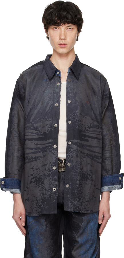 Diesel Gray D-Simply-S4 Shirt