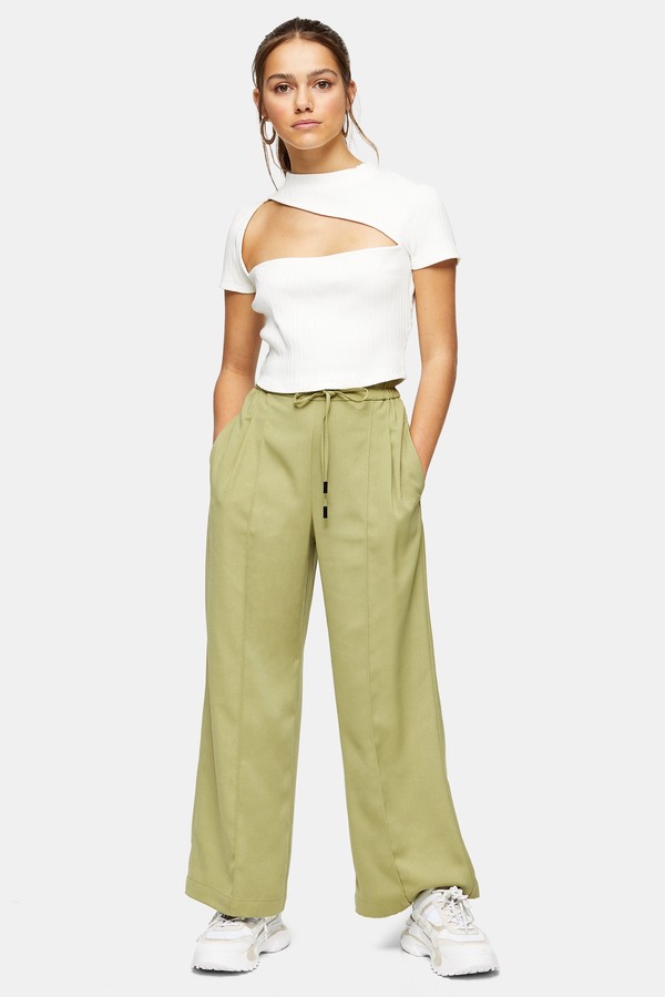 topshop wide leg joggers