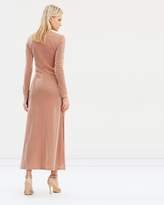 Thumbnail for your product : Long Sleeve Side Split Knit Dress