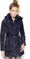 Thumbnail for your product : Jessica Simpson Hooded Belted Coat