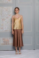Thumbnail for your product : St Cloud Label - Silk Cami - Liquid Gold