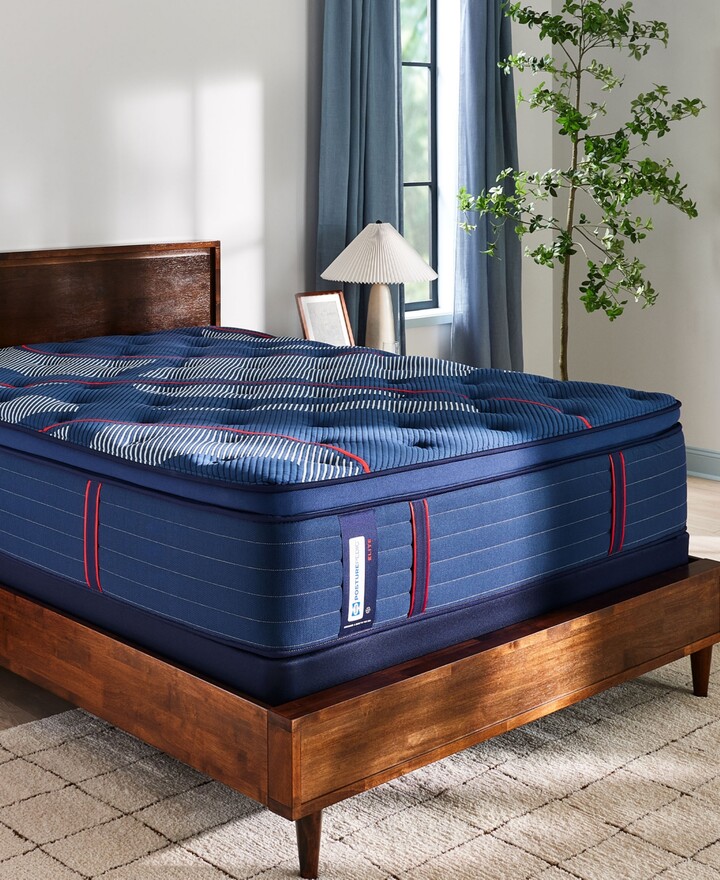 Sealy Posturepedic Brenham Ii 16" Firm Euro Pillowtop Mattress - California King