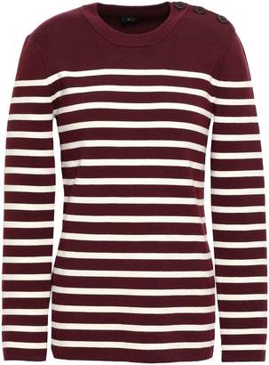Joseph Striped Merino Wool-blend Sweater