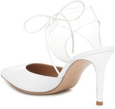 Thumbnail for your product : Gianvito Rossi PVC and leather pumps