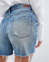 Thumbnail for your product : Blank NYC Highwaisted Boyfriend Shorts With Rips