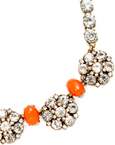 Thumbnail for your product : Leslie Danzis Coral & Crystal Station Necklace